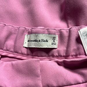 Abercrombie & Fitch Vibrant Pink Trousers